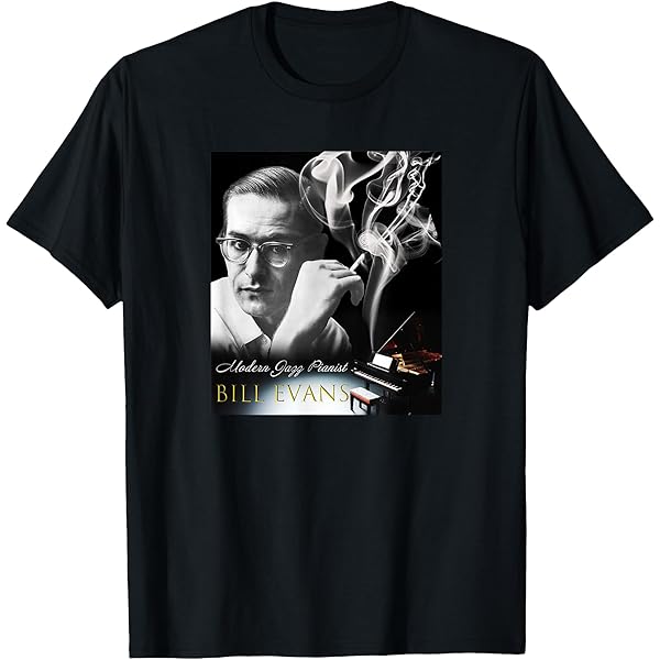 Amazon | ビルエバンス_001 Tシャツ | Tシャツ・カットソー 通販
